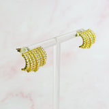 Boucles d'oreilles demi-créoles Shines In A Row