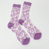 Calcetines transparentes Heartful Love