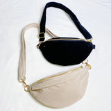 Sac à bandoulière frangé ou non