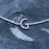 Sparkly Initial Anklet