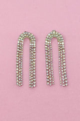 Pendientes colgantes brillantes