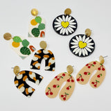 Boucles d’oreilles peintes Artful Life