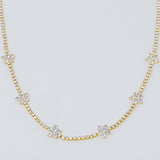 Collar Stella Flor Brillante