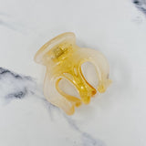 Ensemble de griffes pour cheveux côté plage