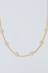 Collar Stella Flor Brillante