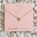 Mini Keepsake Initial Necklace