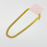 Collar de cadena estilo espiga con grapas