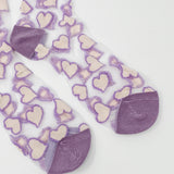 Calcetines transparentes Heartful Love