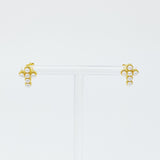 Dainty Cross Stud Earrings