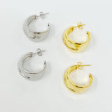 Pendientes de aro Shins All Set