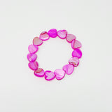 Bracelet extensible coeur Shelly