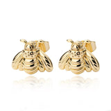 Boucles d'oreilles à tige en forme de bourdon