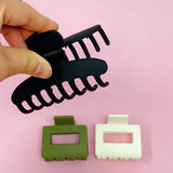 Matte Muted Hair Claw Set