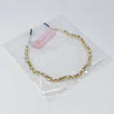 Diadema de cristal deslumbrante