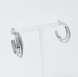 Pendientes de aro dimensionales Irene