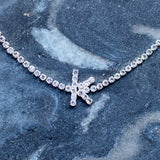 Sparkly Initial Anklet