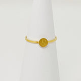 Petite bague initiale