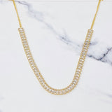 Collar con brillo y clase