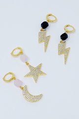 Shine From Sky Drop Earrings
