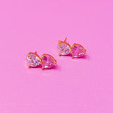 Boucles d'oreilles deux couleurs d'amour
