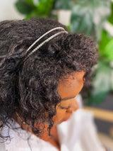 Diadema Dúo De Perlas Y Diamantes