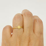 Anillo apilable de disco pequeño