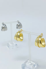 Pendientes de aro Shins All Set