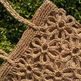 Hand Made Muted Floral Tote