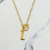 Modern Classic Initial Necklace