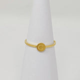 Petite bague initiale
