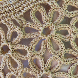 Hand Made Muted Floral Tote