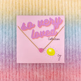 Collier coeur si très aimé