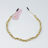 Diadema de cristal deslumbrante