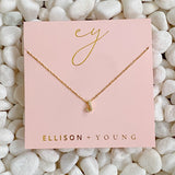 Mini Keepsake Initial Necklace
