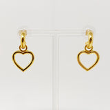 Love From Milan Heart Drop Earrings