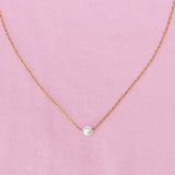 Collier de perles simples délicat