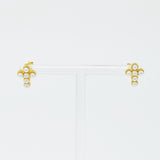 Dainty Cross Stud Earrings