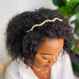 Diadema de cristal deslumbrante