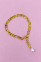 Bracelet de perles à maillons cubains