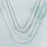 Brooklyn Four Chains Necklace Set Of 3