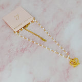 Pretzel Love Pendant Necklace