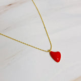 Little Heart In Color Necklace