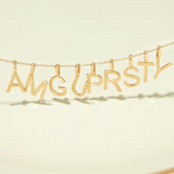 Allison 14k Solid Gold Initial Charm