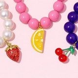 Collar Precioso de Frutas Dulces con Adorno de Colores