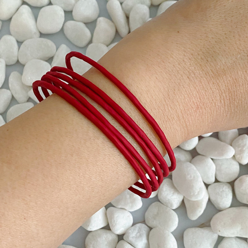 Game Bangles Color Of Your Game Slim Bangle Set Of 5 – Ellisonyoung.com