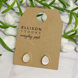 Golden Shell Stud Earrings