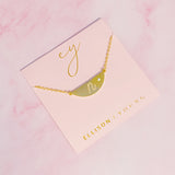 Hamilton Sphere Initial Necklace Prepack