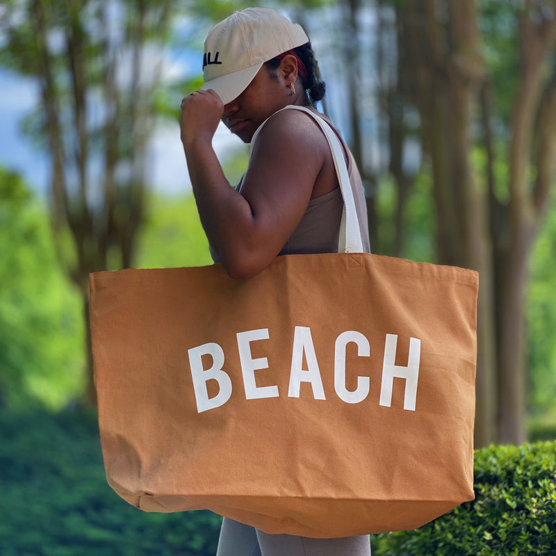 Simply The Beach Canvas Tote