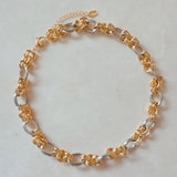A Statement Two Tone Chain Necklace
