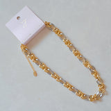 A Statement Two Tone Chain Necklace